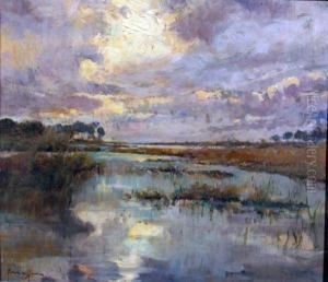 Paesaggio Fluviale by Michele De Simone