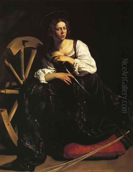 St Catherine of Alexandria c. 1598 - view 1