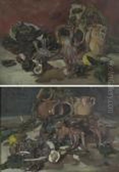 Nature Morte Con Polpi E Ostriche - view 1