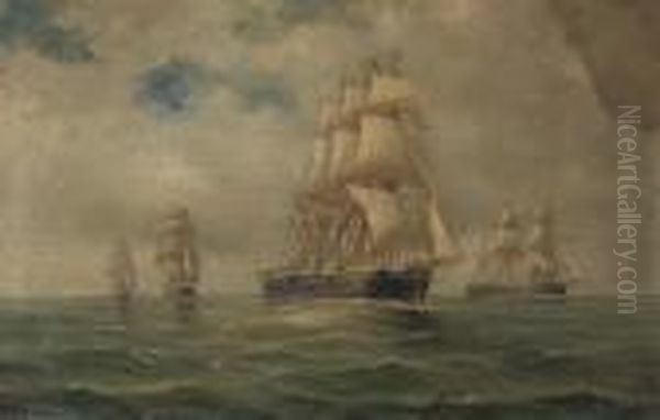 H.m.s. 
Northumberland - view 1