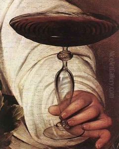 Bacchus (detail 1) c. 1596