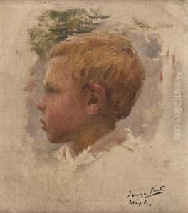Menino - Estudo by Jose Julio de Souza-Pinto