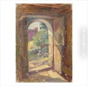 La Porte Ouverte by Jose Julio de Souza-Pinto