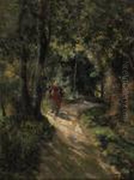 Figura Nel Bosco 1901 - view 1
