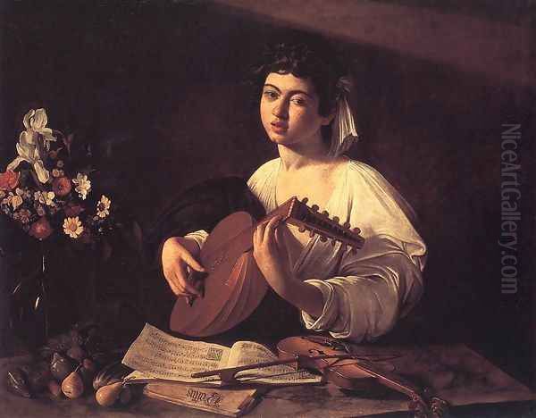 Lute Player c. 1596 - view 1