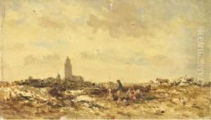 Paysage Breton by Charles Emile Vacher De Tournemine