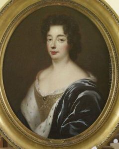 Portrait De Marie-anne-christine-victoire De Baviere, Dite Lagrande Dauphine (1660-1690)