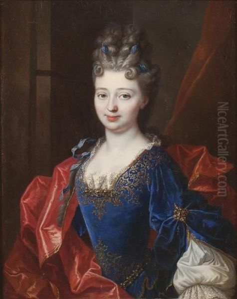 Portrait Der Francoise-marie De Bourbon, Duchesse D'orleans - view 1