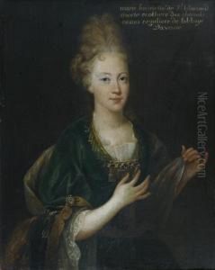 Portrait Presume De Marie Henriette De Saint Blimont