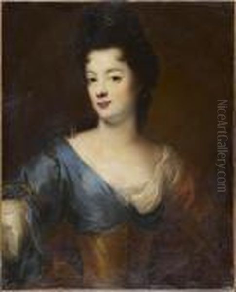 Portrait De Jeune Femme En Buste - view 1