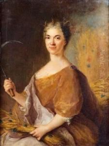 Portrait De Jeune Femme En Ceres
