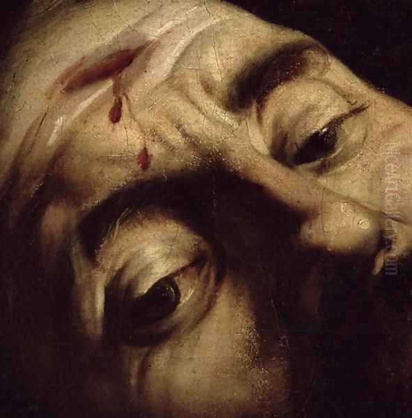 David Victorious over Goliath, c.1600 (detail) - view 1