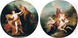 Pan And Syrinx by Francois de Troy