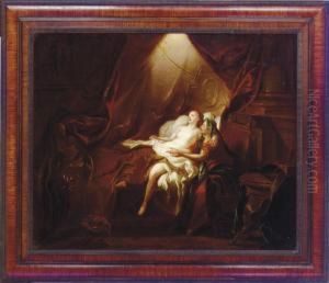 Danae And The Golden Shower by Jean Francois de Troy