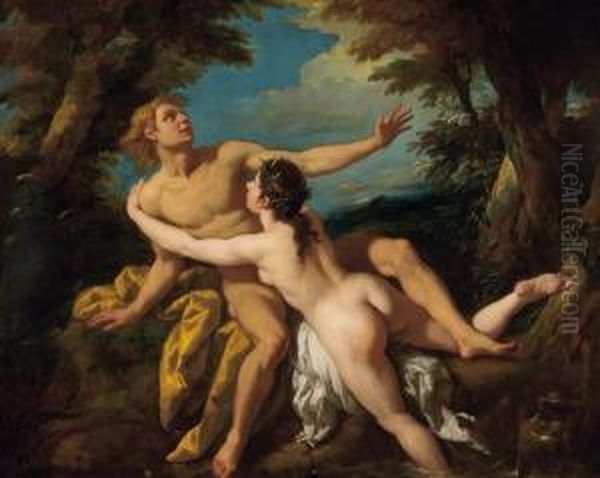 Salmacis And Hermaphroditus - view 1