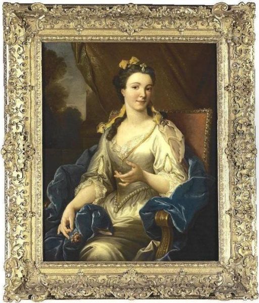 Portrait Of A Lady, Said To Be Antoinette Du Ligier De La Garde Deshoulieres - view 1