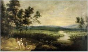 Le Retour De La Chasse by Lodewijk De Vadder