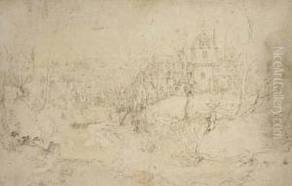 A View Of The Village Of Vorst In South-west Brussels - view 1