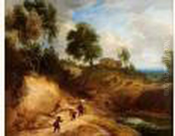 Paysage Aux Promeneurs - view 1