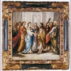 Desposorios De La Virgen by Juan De Valdes Leal