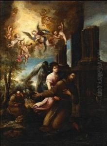 St. Francis In The Arms Of An Angel