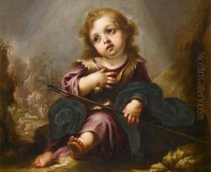 The Little Shepherd by Juan De Valdes Leal