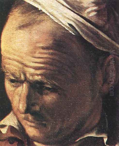 Supper at Emmaus (detail 1) 1606 - view 1