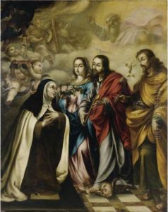 The Vision Of Saint Catherine Of Siena