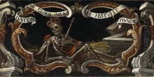 An Allegory Of Mortality; Also A Companion Painting Of The Same Subject (a Pair) by Juan De Valdes Leal