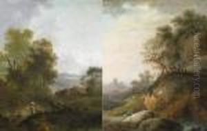 Due Paesaggi by Pierre-Henri de Valenciennes