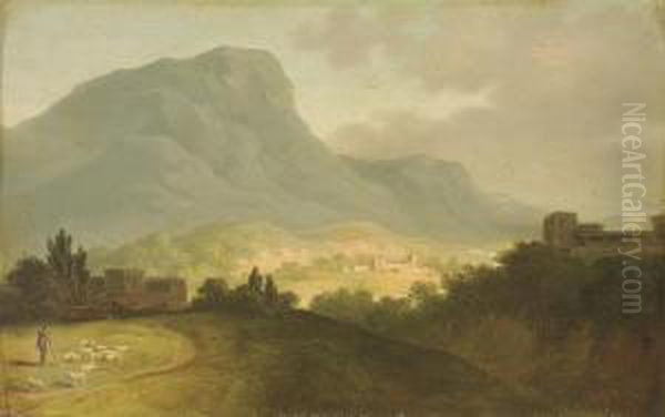 Un Paysage En Italie - view 1