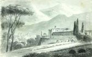 Vue D'italie by Pierre-Henri de Valenciennes