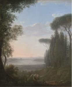 A Wooded Hilltop Landscape A Wooded Hilltop Landscape