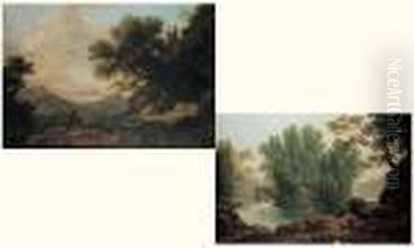 Paysage Classique Dans La Campagne Romaine - view 1