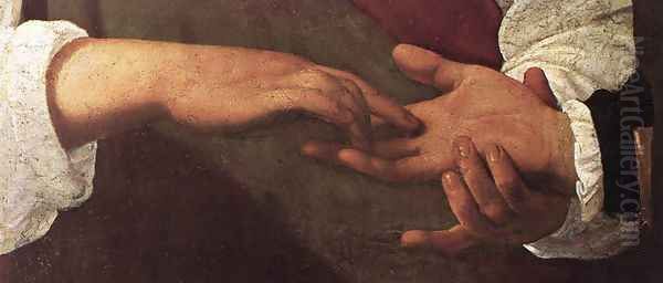 The Fortune Teller (detail 1) 1596-97 - view 1