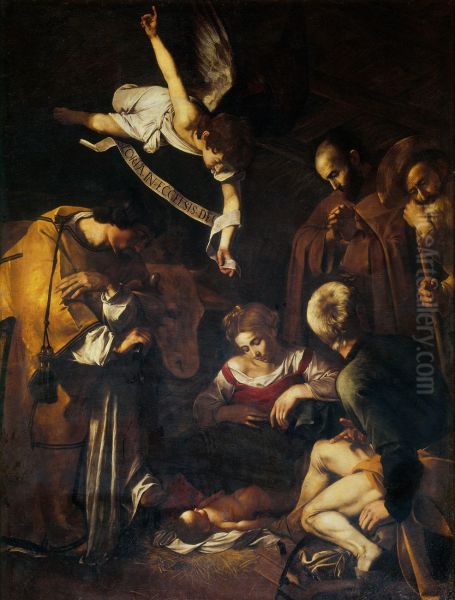 Nativity with Saints Francis and Lawrence - view 1