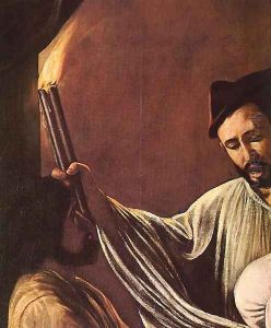 The Seven Acts of Mercy (detail 1) 1607