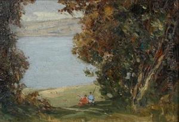 The Lake Inscribed On The Reverse "v De Ville - view 1