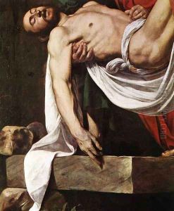 The Entombment (detail 1) 1602-03