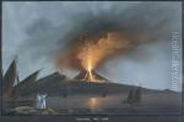 L'eruption Du Vesuve - view 1