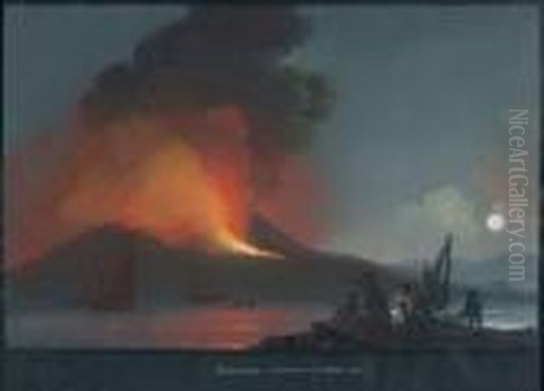L'eruption Du Vesuve - view 1
