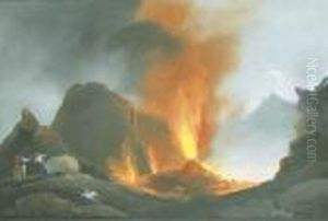 'cratere Del Vesuvio De' 20 Novembre 1830.' by Camillo da Vito