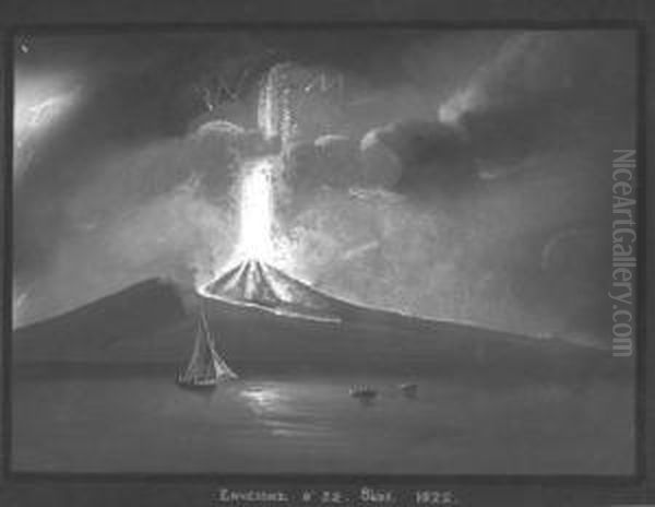 The Eruption Of Vesuvius - view 1