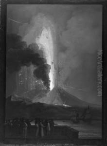 The Eruption Of Vesuvius by Camillo da Vito