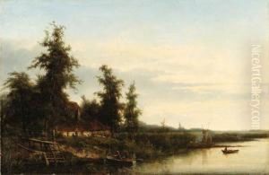 A Cottage By A River