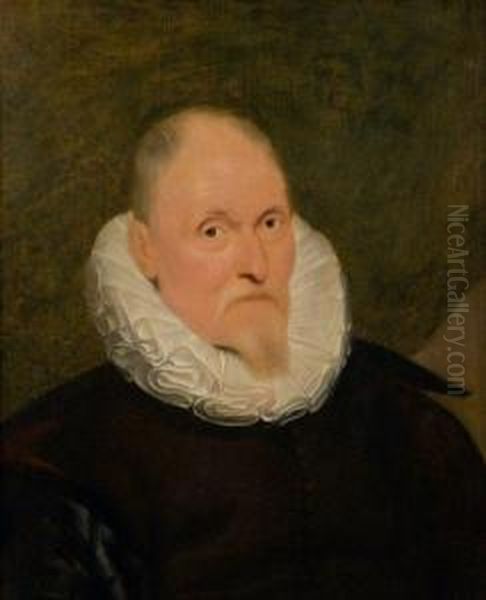 Portrait D'homme A La Collerette - view 1