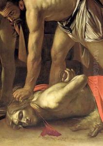 The Decapitation of St. John the Baptist, 1608 (detail-3)