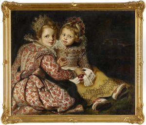 Zwei Schwestern by Cornelis De Vos