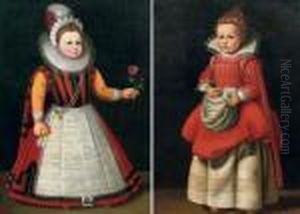 Portrait Of Magdalena De Vos by Cornelis De Vos