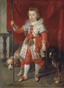 Portrait Of A Boy, Traditionally Called Francois De Boisschot by Cornelis De Vos
